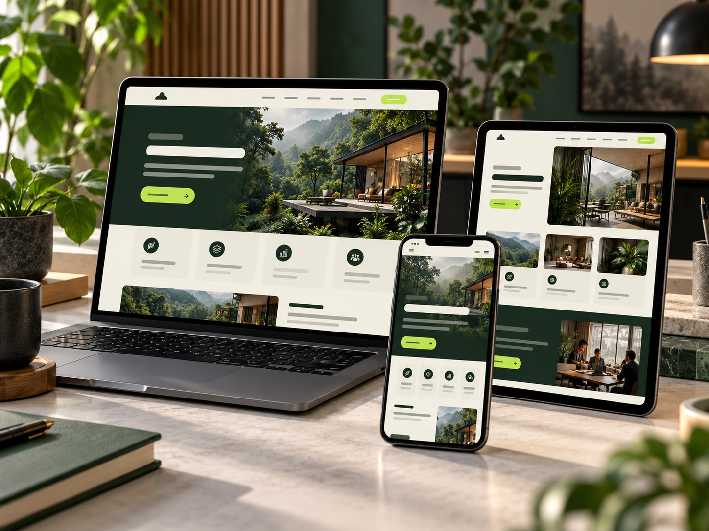 Website UMKM responsif di berbagai perangkat